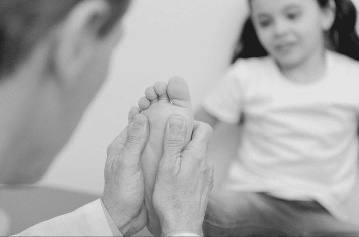 Hielpijn bij kinderen Podotherapie Reggestreek